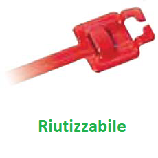 Fascette Metalliche Riutilizzabili Uxcell - Bianche 500 Pezzi - Twist Ties Per Cavi - 5