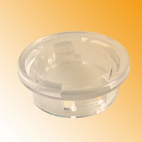 20 Piatti In Plastica Rigida Trasparenti Con Doppio Bordo Dorato 26 Cm - Riutilizzabili - Per Feste E Matrimoni